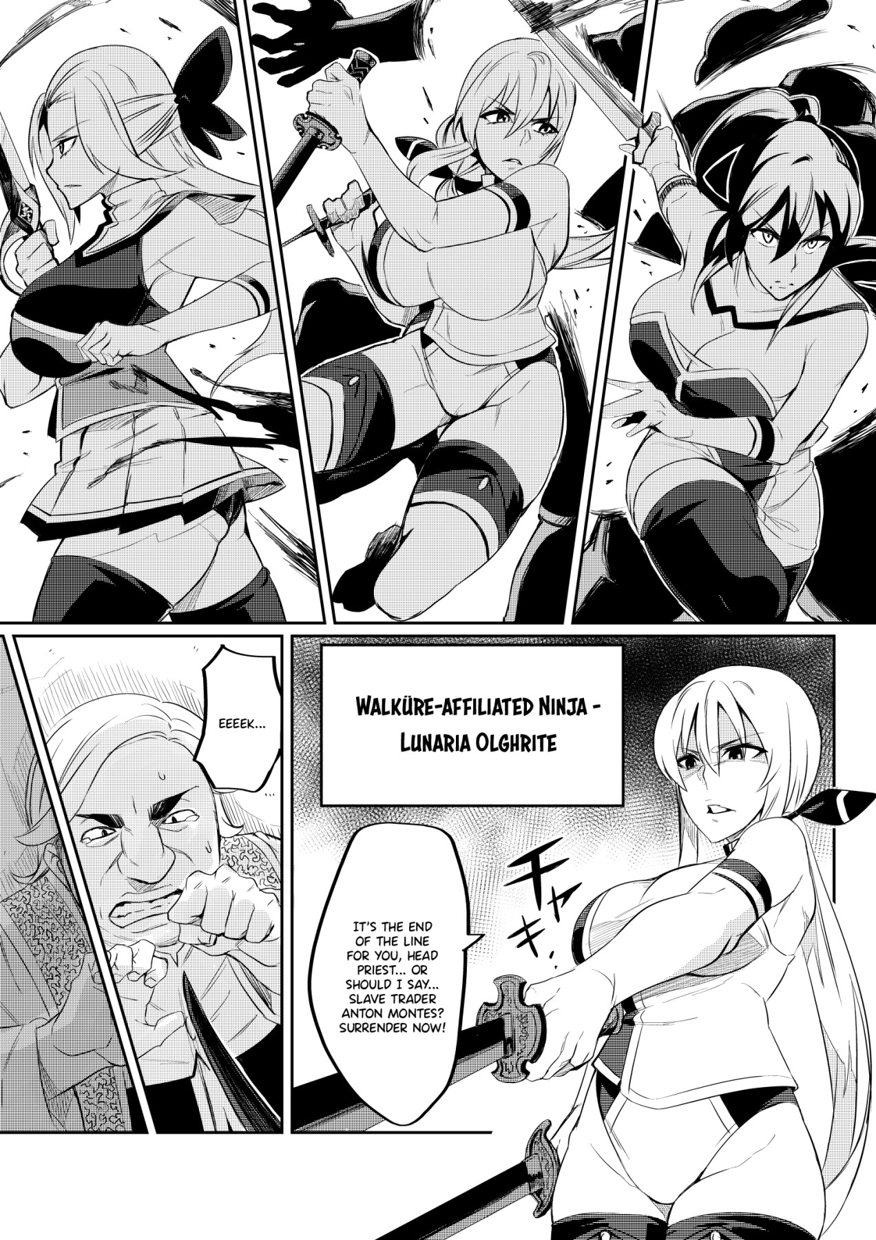 Hentai Manga Comic-Demon Slaying Battle Princess Cecilia-Chapter 1-6-16